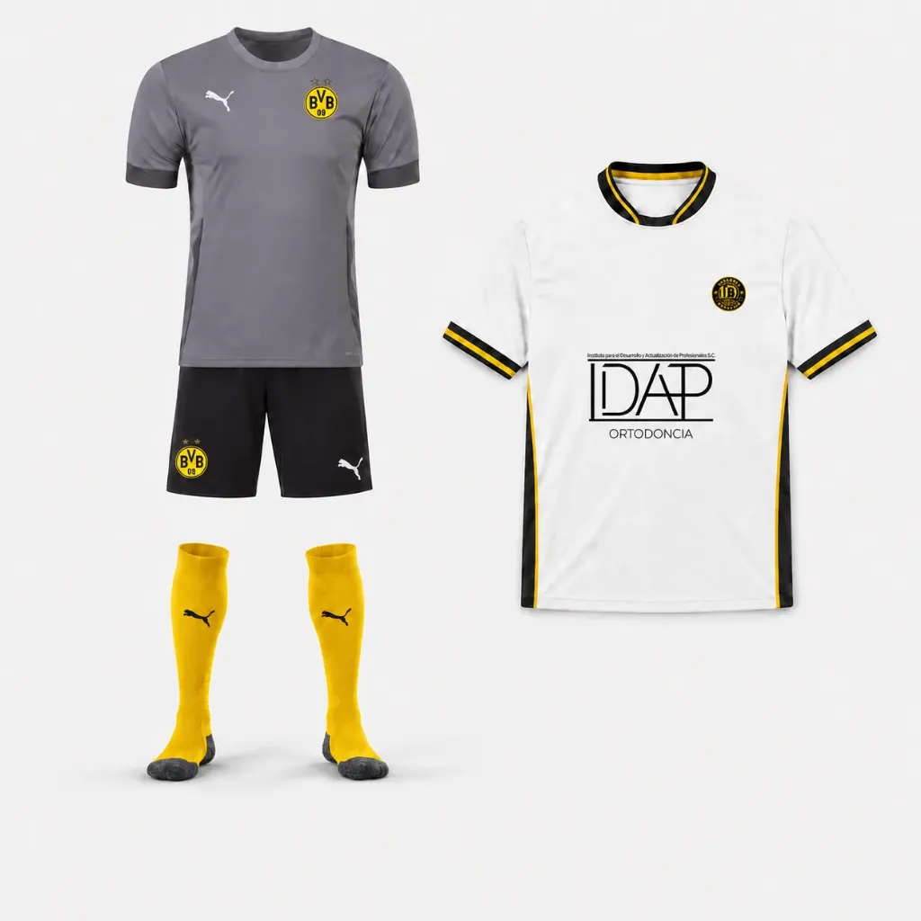 Uniforme gris · Kit deportivo Sommercamp 2026